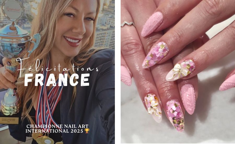 France, championne nail-art international 2025